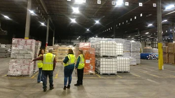 Four outstanding UWL employees enjoyed a taste of ‘hands on’ logistics by winning the company’s quarterly “Supply Chain Award.”  